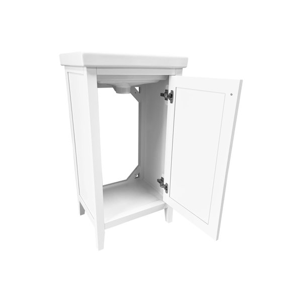 Wrought Studio Damarte 20" Single Bathroom Vanity Set Wayfair